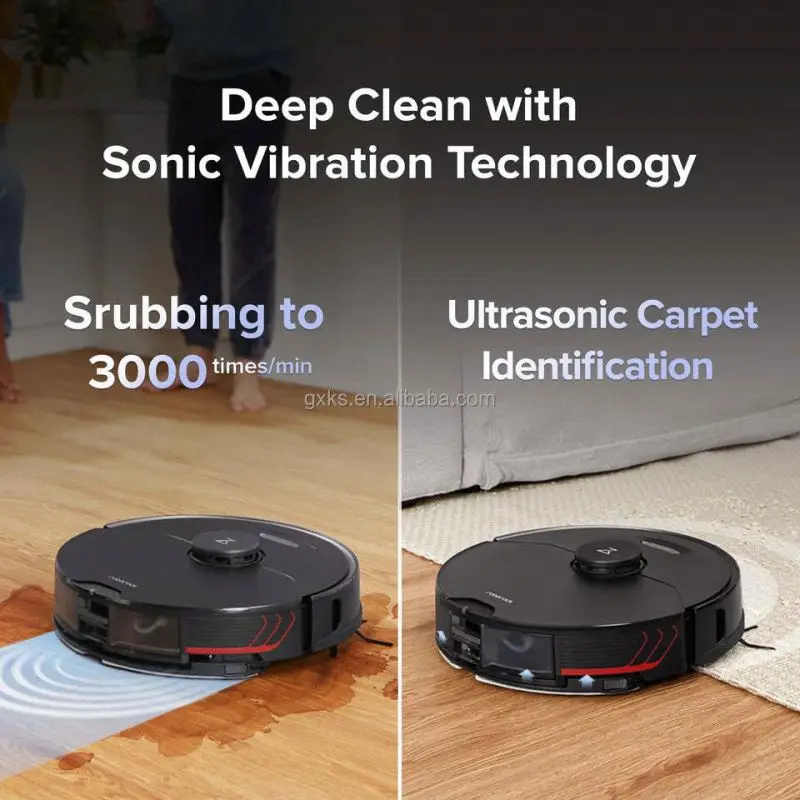 2022 New Arrival 5100pa Roborock S7 MaxV Ultra  Empty Wash Fill Dock Self-clean Sweeping Mop Floor Vacuum Cleaner Robot Vacuum
