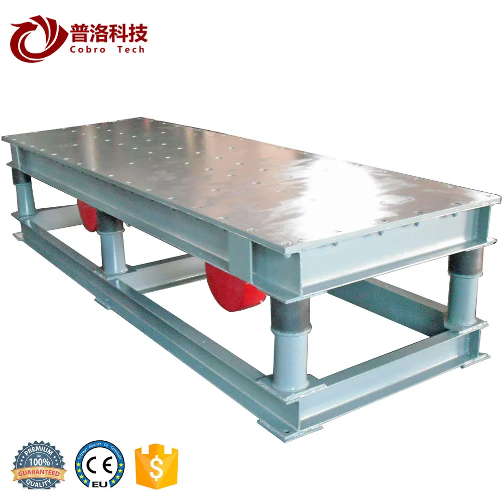 Silicon Mold Linear Moving Industrial  Vibrating Table Machine