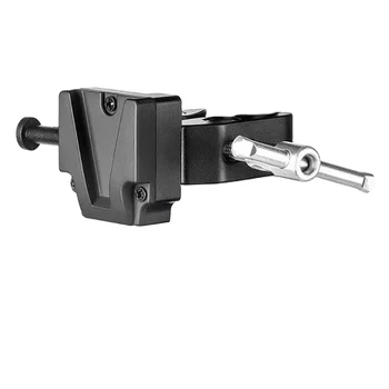 V-mount Battery Adapter Battery To Light Stand Or Tripod With Clamp For Mounting To Light Stand Tripod detail image