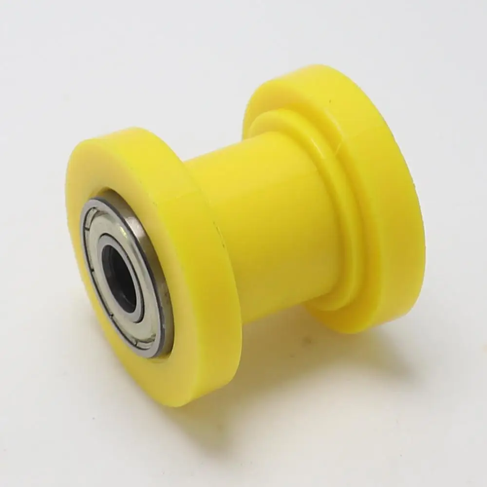 Galet Tendeur Chaîne Moto Guide De Roue De Poulie Tendeur De Chaîne 8 Mm Pour Motocross Et Enduro - Universel, Bleu, En Caoutchouc Dur Et Fer Galet étanche Moto