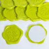 Relief Feuille-matcha vert