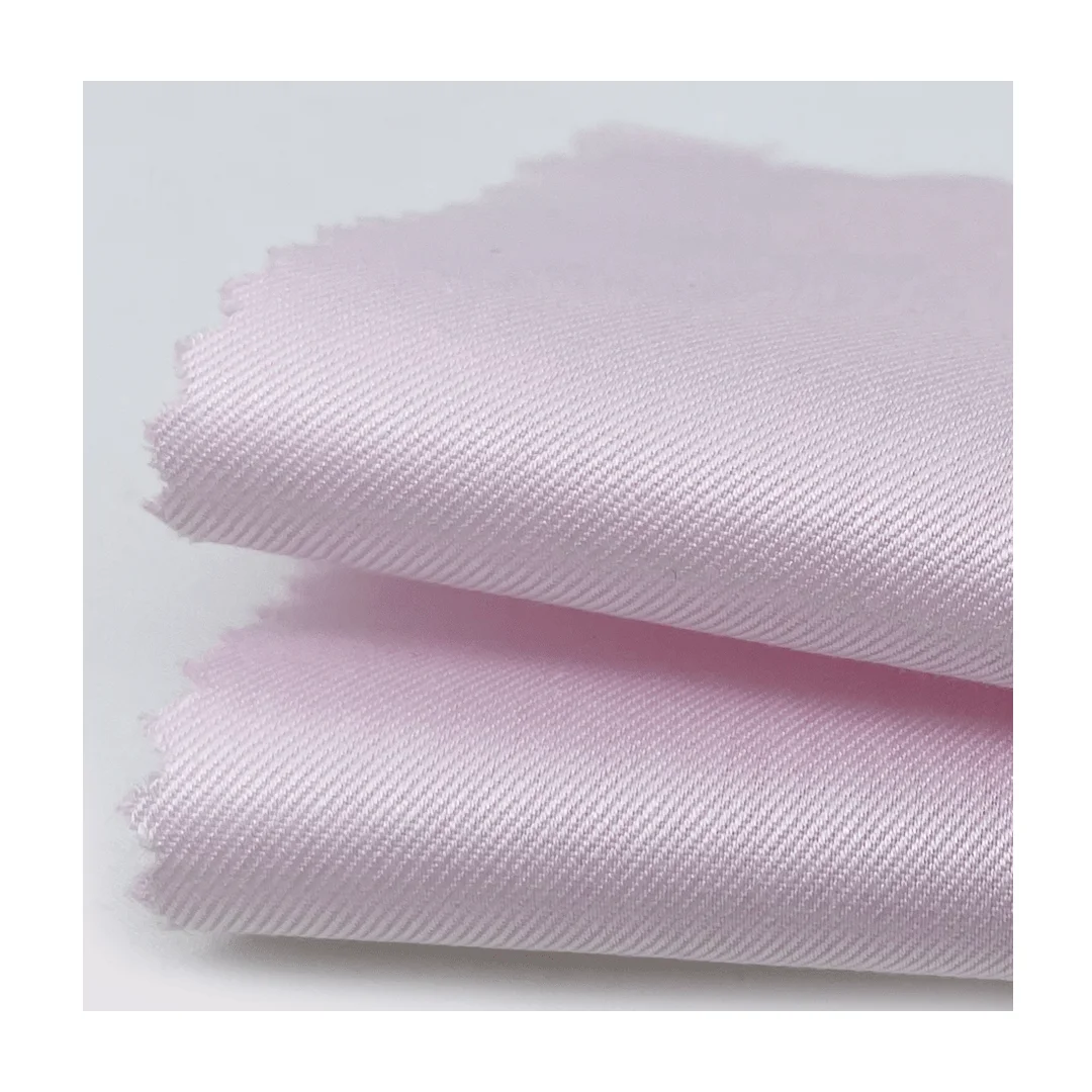 High quality good price 100% organic cotton liquid ammonia soft twill shirt fabric