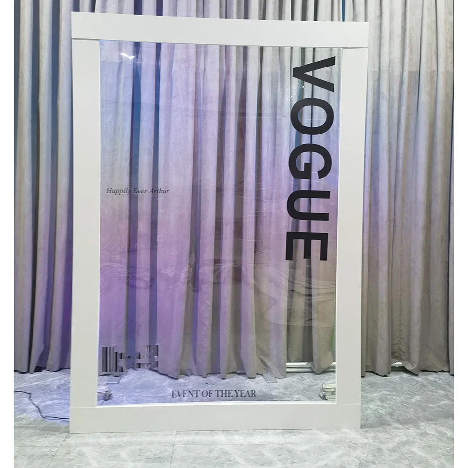 Fast Delivery Birthday Party Vogue Box Photo Booth Selfie Video Free Accessories Photo Booth Box Open in Parties