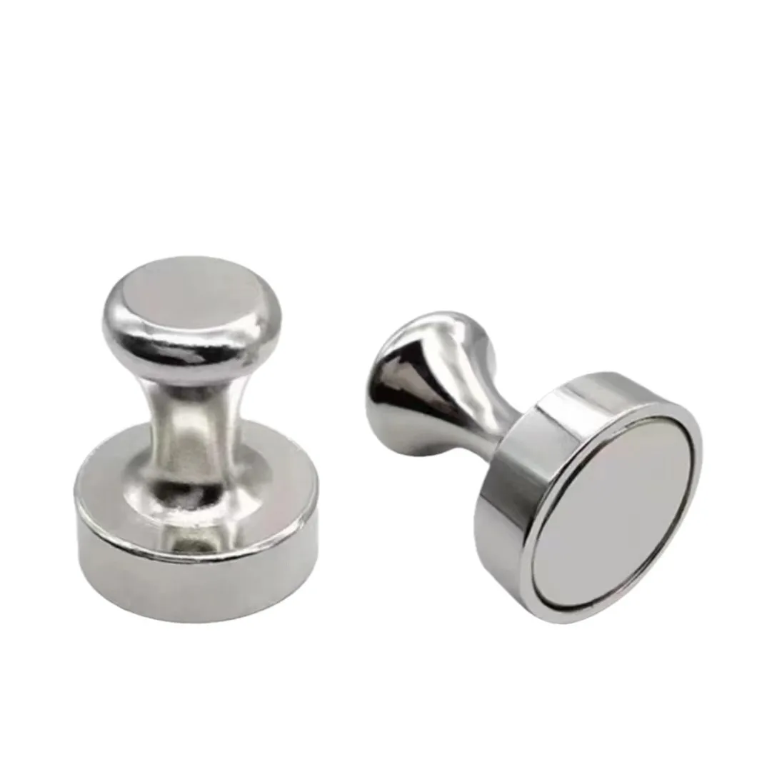 Fast Shipping Neodymium Thumbtack Magnet Customs Whiteboard Fridge Magnet Material Kitchen Cabinet Profile Magnet Making Machine