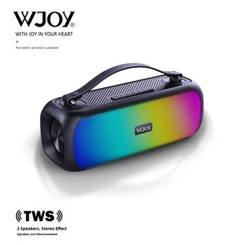 2024 Hot sell portable wireless speaker WLS-001 RGB light display