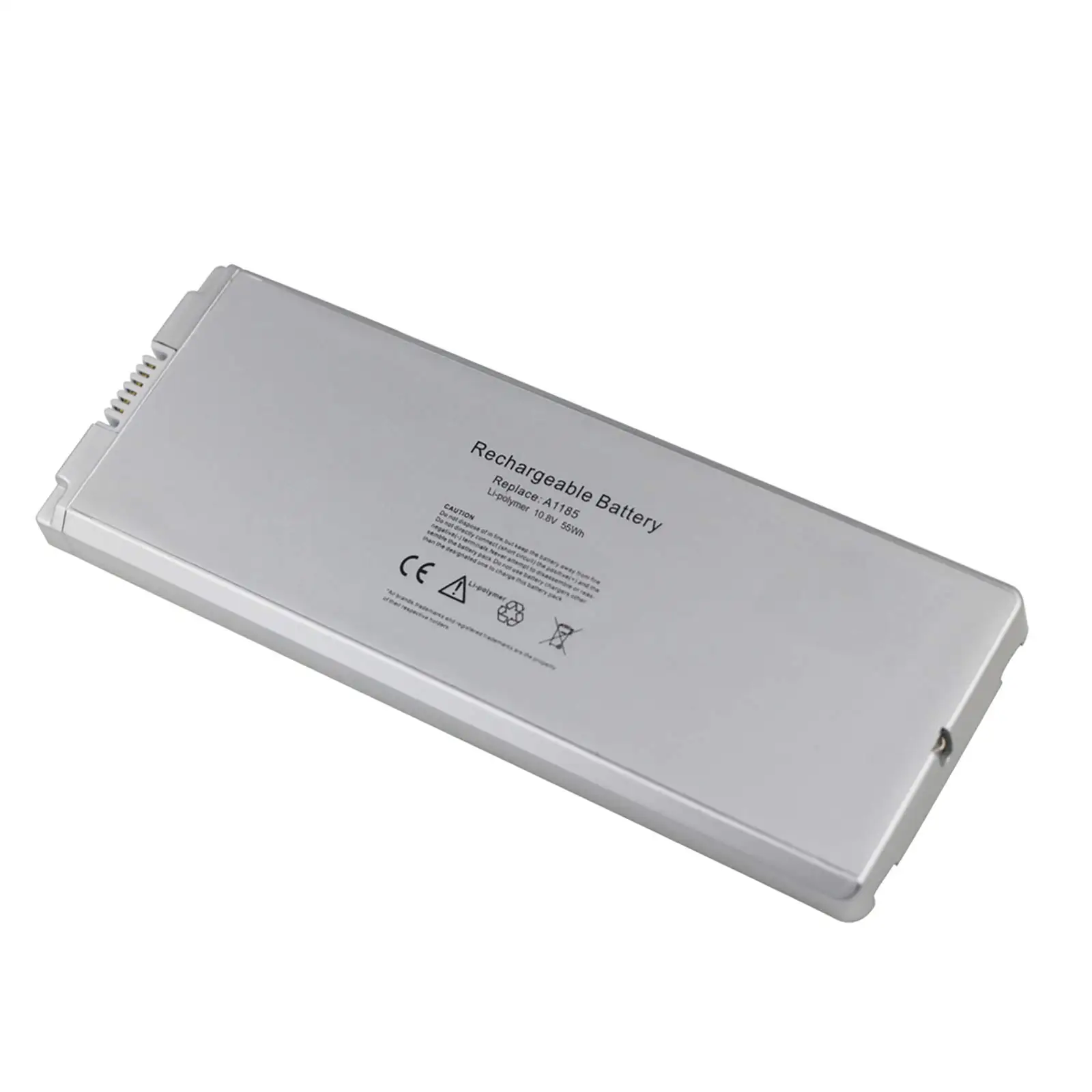 新しい 10.8V 59Wh A1185 A1181 ノートパソコンのバッテリー Apple 
