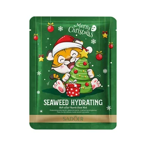 Christmas Moisturizing Brightening Mask Face Firming Nourishing Whitening Skin Lightweight Hyaluronic Acid Facial Mask 25g