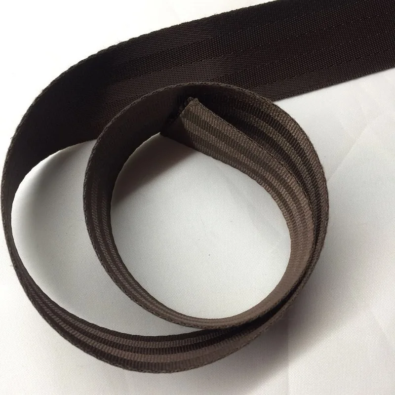 Wholesale Seatbelt Webbing  Polyester Webbing Strap 20mm 25mm 32mm 38mm 50mm Seat Belt for  Car