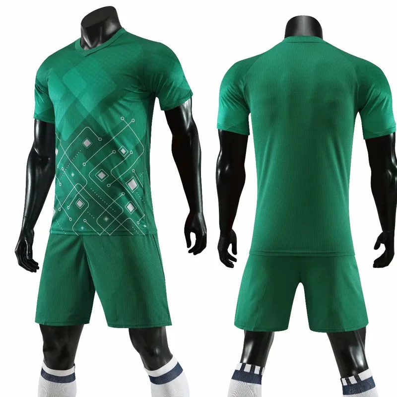 Dark green best sale soccer jersey