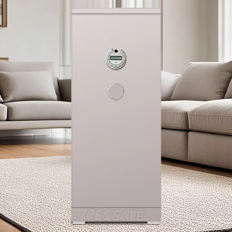 CEQSAFE Steel Strong Box with Fingerprint for Office Hotel Home Safety Box with Password TUYA APP WIFI details