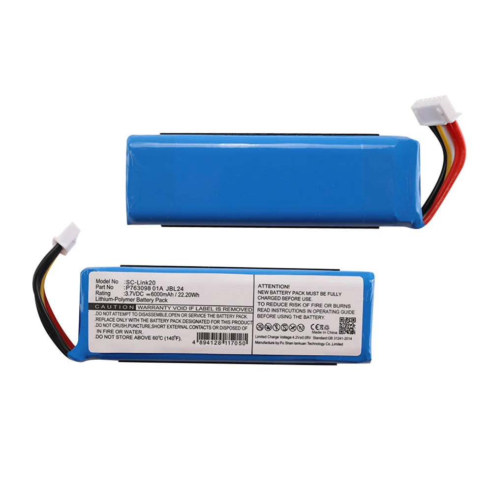 Standard Replacement Li-polymer Battery for JBL Flip 5/4/3/2/1 Rechargeable Speaker Battery for Charge 5/4/3/2/1 Battery Pack