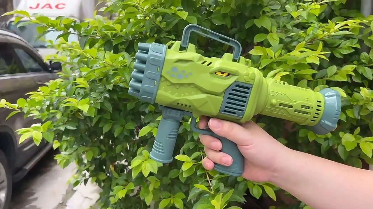 Popular Electric Bubble Gun for Children's Toys 32 Hole Bubble Machine main image 1