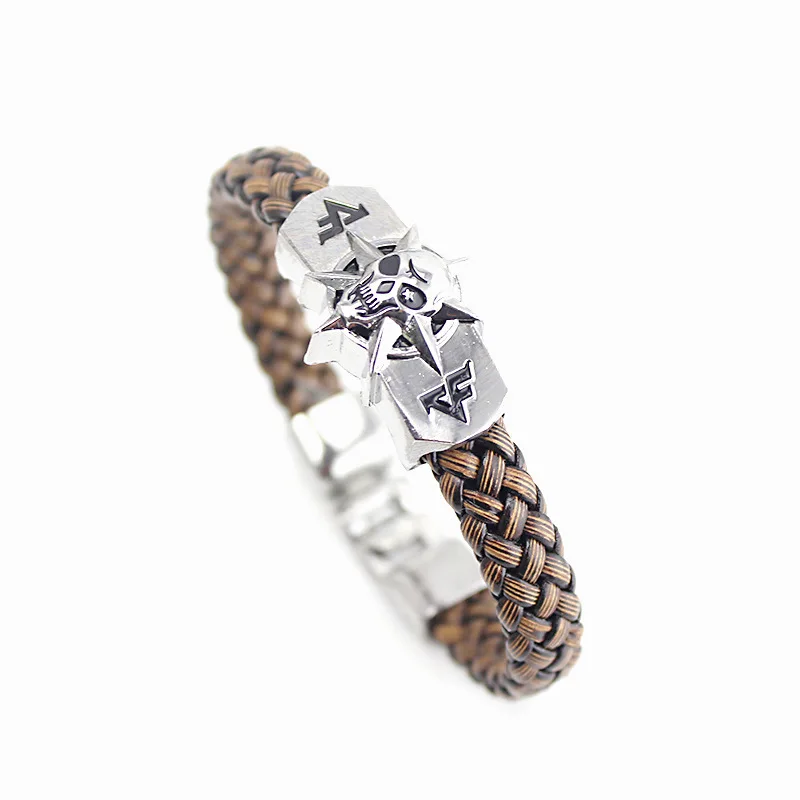 Final Fantasy X Attack on Titan Bracelet - Silver Plated