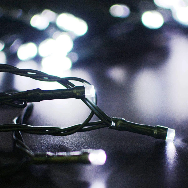 72ft 200 LED 8 Modes Outdoor String Lights Waterproof Solar Fairy Lights Christmas Solar String Lights for Garden, Patio, Fence