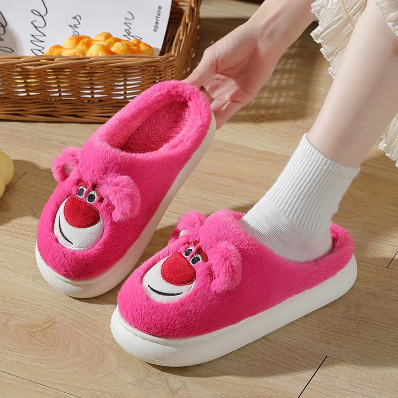 Ladies Slippers Winter Slippers Dames Warm And Cute Cotton
