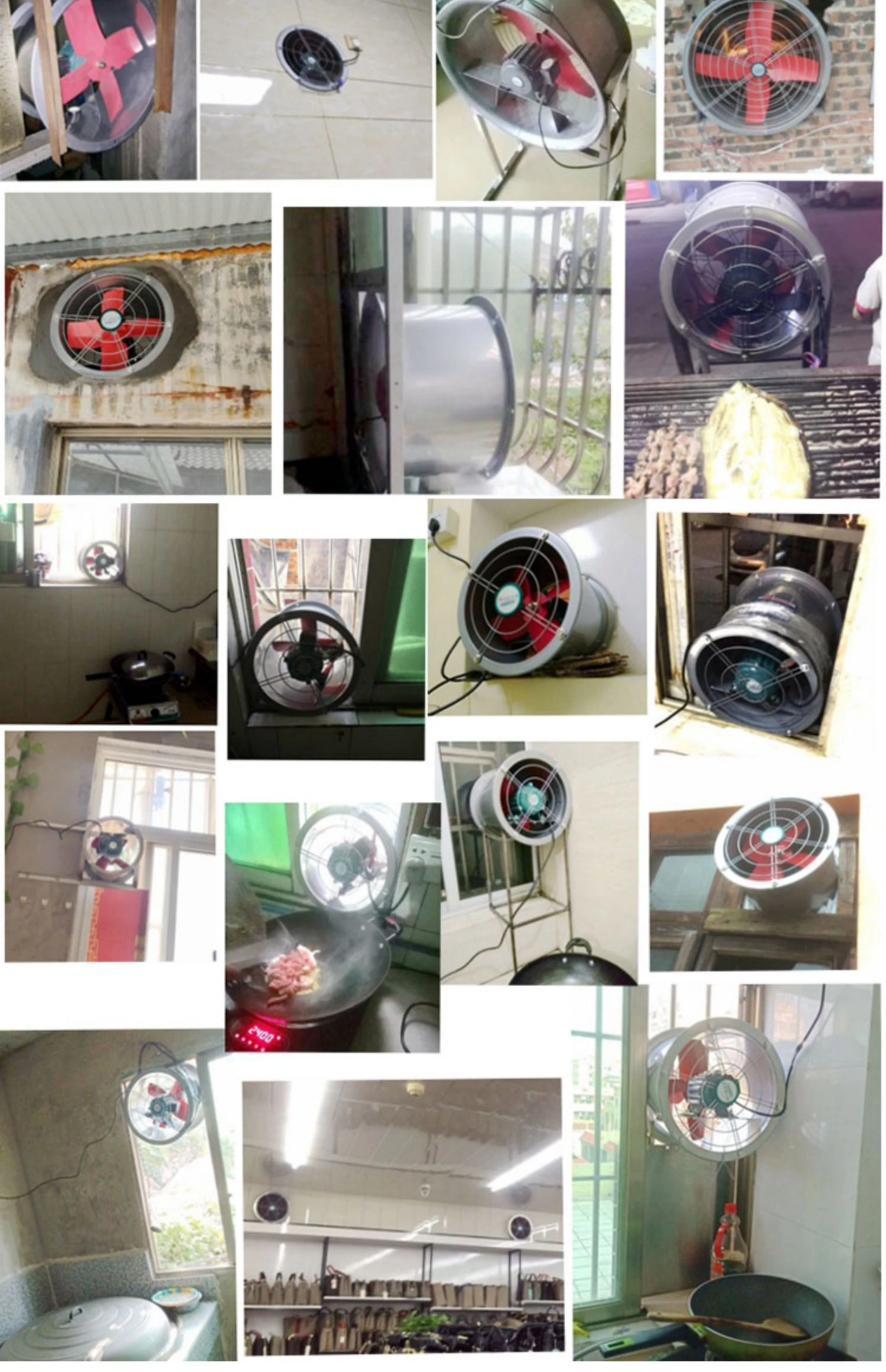 Speed Super Industrial Fan, Axial, 110V, Stainless Steel - detail 20