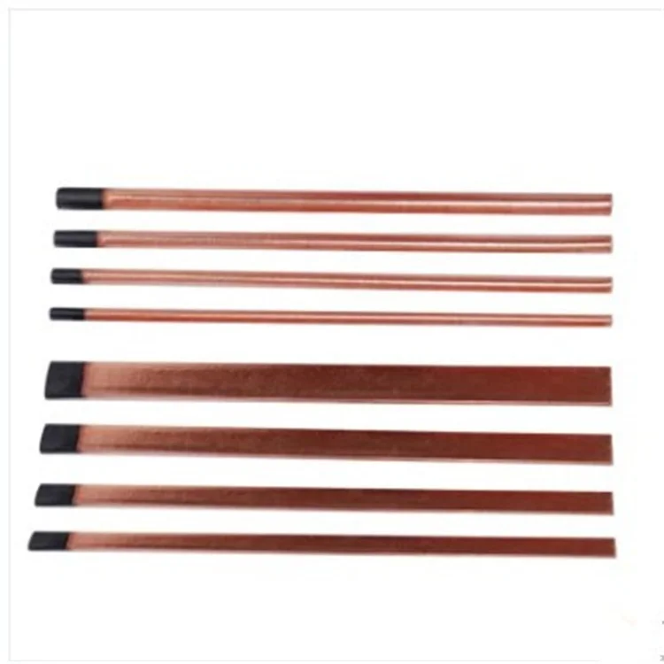 Carbon Arc air Gouging Carbon Rod 4 5 6 7 8 10 12mm Flat Round air Gouging Carbon Rod