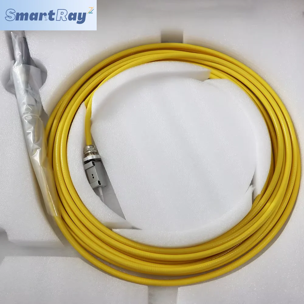 Optical Signal QBH Cable 20 Meters 50um 100um IPG Raycus MAX အတွက် မူရင်းလေဆာအရင်းအမြစ် Fiber Laser Patch Cord