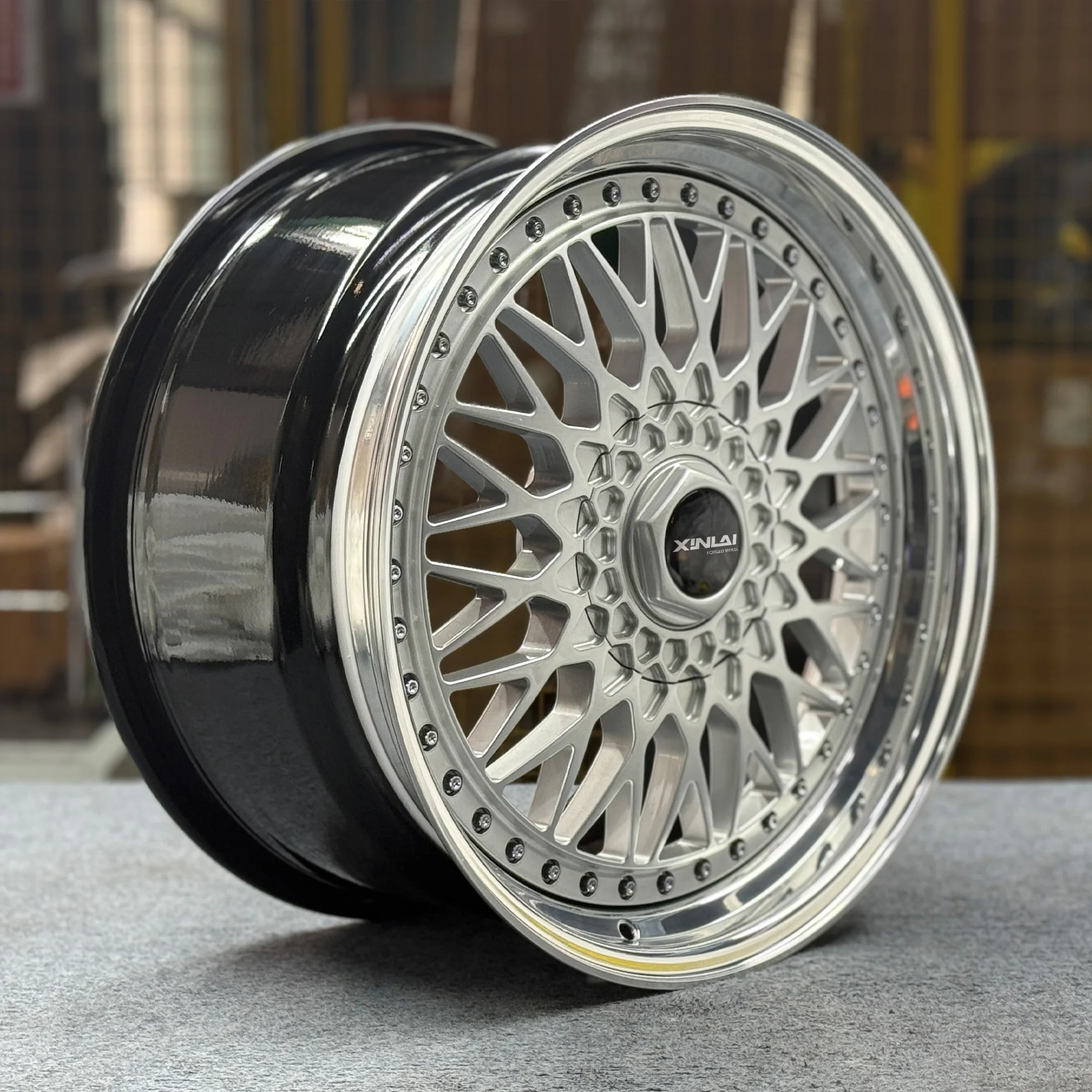 XL 3 Piece Deep Dish Concave Custom Forged Wheel 5x114.3 5x120 5x112 Car Alloy Wheels 18 19 20 21 22 23 Inch Car Alloy Rim - Image 6