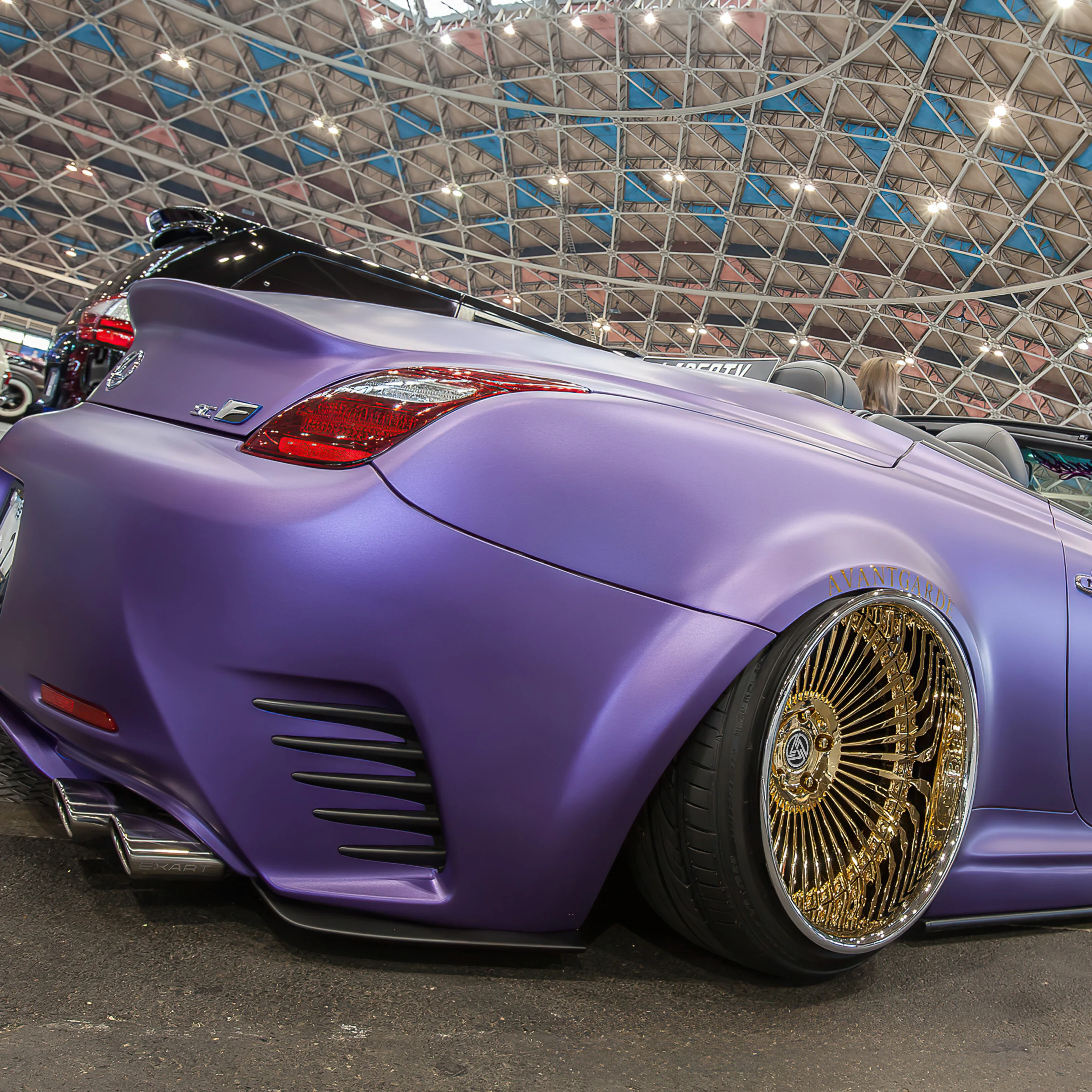XL 2-piece Forged Gold Rim 5x120 5x112 5x114.3 Forged Wheel 18 19 20 21 22 23 Inch Show Car Stance Wheels - Image 4