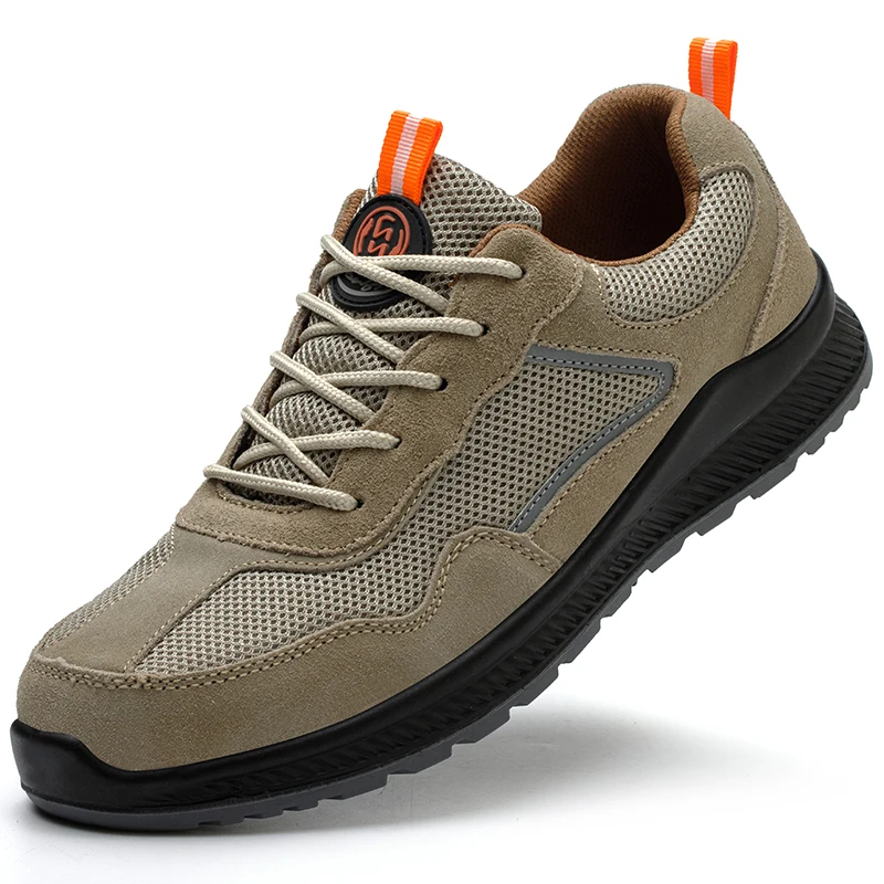 Противоэлектрическая дышащая легкая защитная обувь для ног