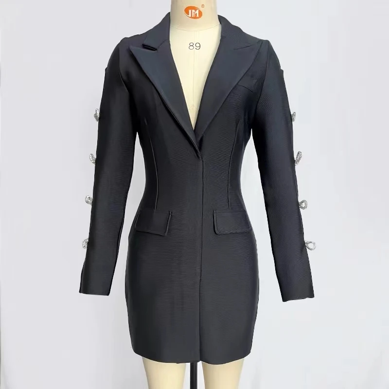LS2362 Kimshein High Quality Crystal Dresses Women