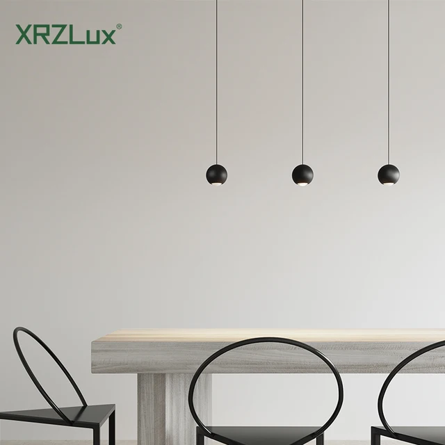XRZLux Pendant Lights Minimalist Indoor Decoration Ceiling LED Chandelier Modern Home Kitchen LED Pendant Light