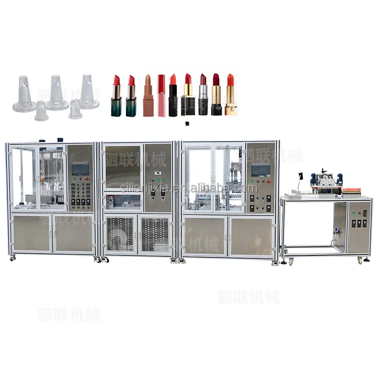 SiLian косметическое оборудование для производства силиконовых помад полностью автоматическая производственная