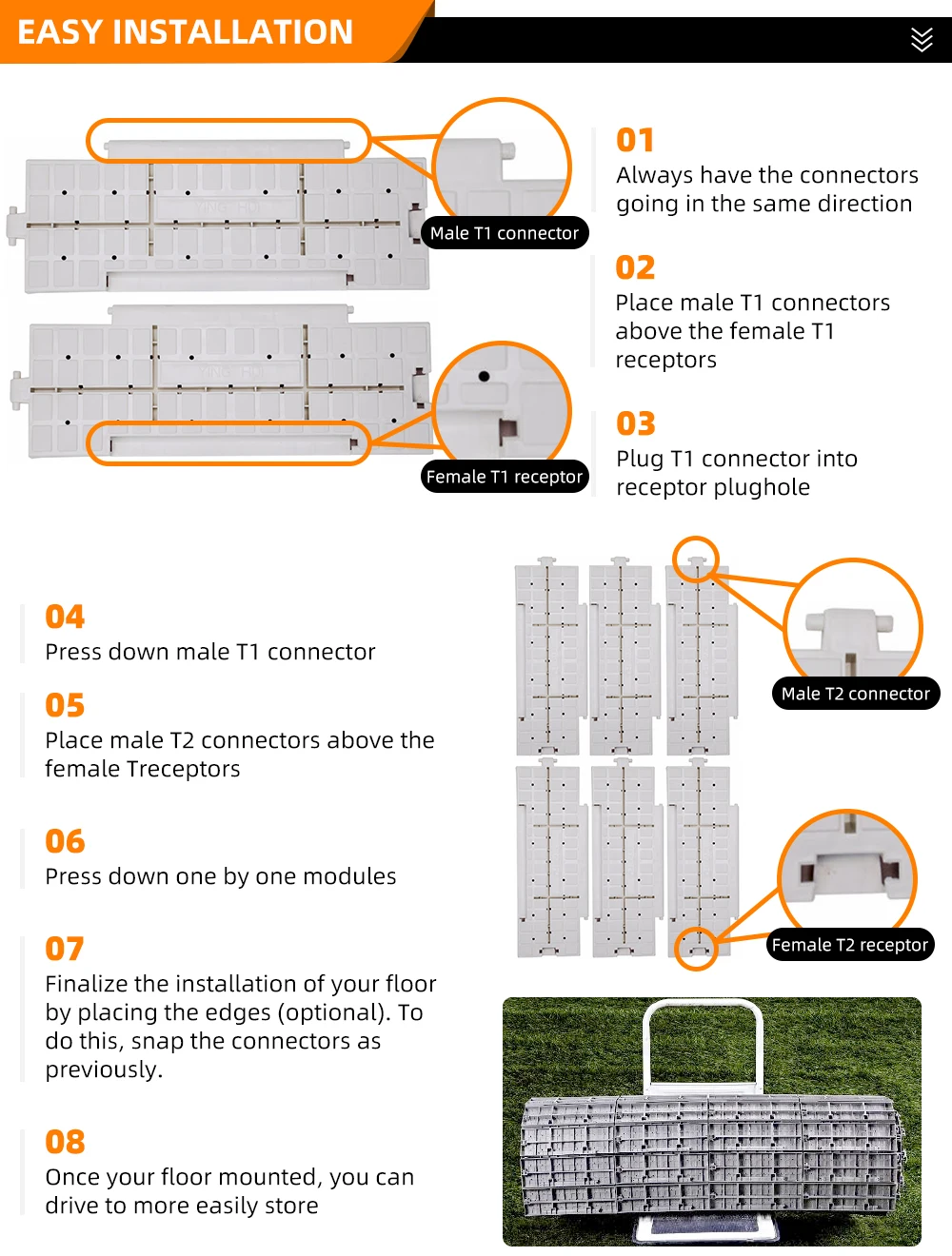 Outdoor Concert Wedding Event Flooring Plastic Flooring for Events Outdoor Grass Protective Flooring