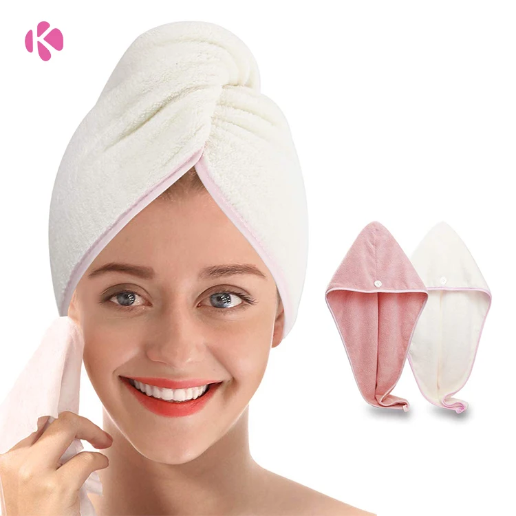 Women Bathroom Super Absorbent Quick-drying Thicker microfiber Bath Towel Hair Dry turban Salon Towel rapid hair drying towel