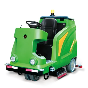 CE Certified Electric Ride-On Floor Scrubber Multifunctional Industrial Cleaner New Environmental Product for Cleanliness