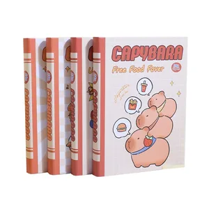 Promotional Wholesaler Low MOQ Box Set Cute Capybara Paper Notebook Gift Set with Pen