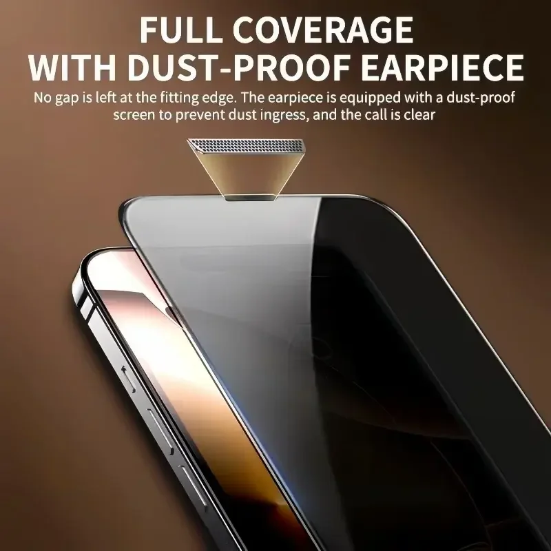 28° Anti-Spy Tempered Glass for iPhone 17 Pro Max