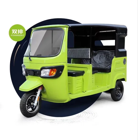 オープンボディ電動三輪オートバイ三輪車60vタクシー乗用車