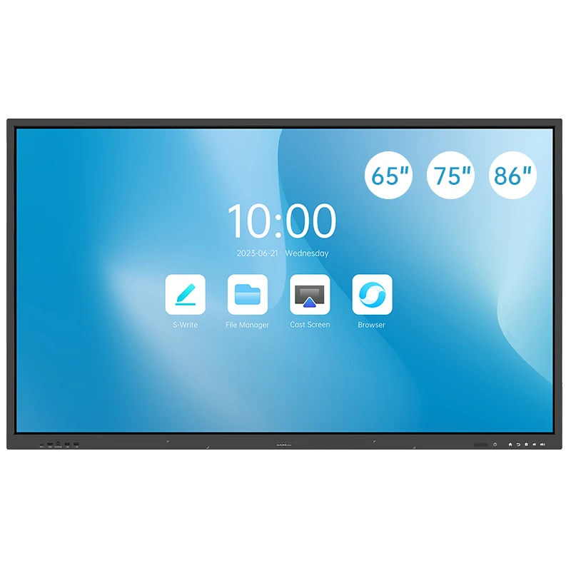 Classroom Interactive Flat Panel Touch Screen Smart White Board Digital Interactive Whiteboard
