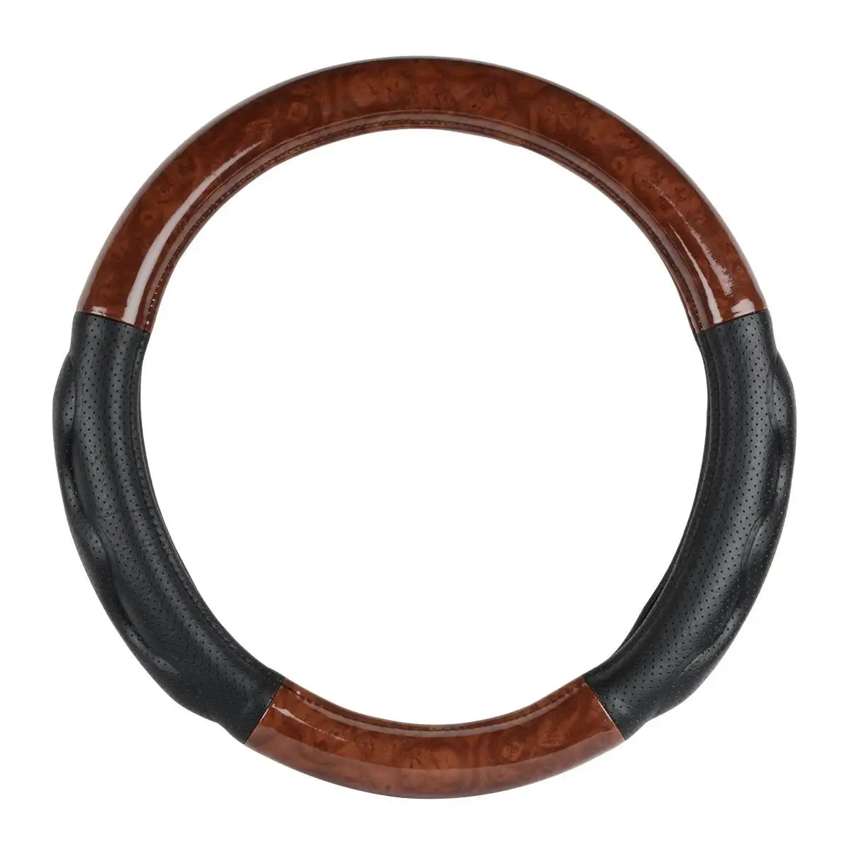 18 inch leather steering wheel cover