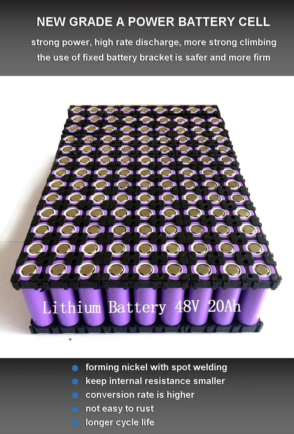 Customized Li-ion Battery 12v 24v 36v 48v 60v 72v 10ah 20ah 30ah 60ah ...