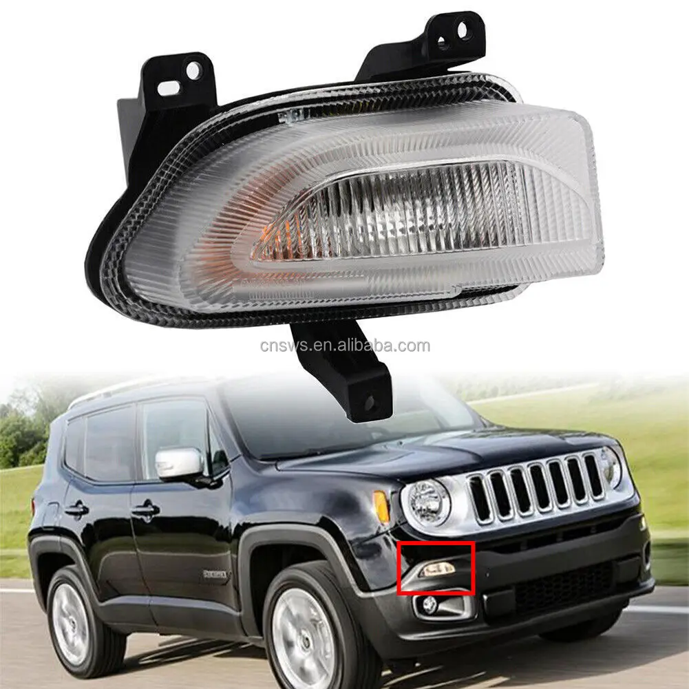 product wholesale car lamp halogen fog lamps fog light turn signal lamp for jeep renegade 2015 2016 2017 2018-35