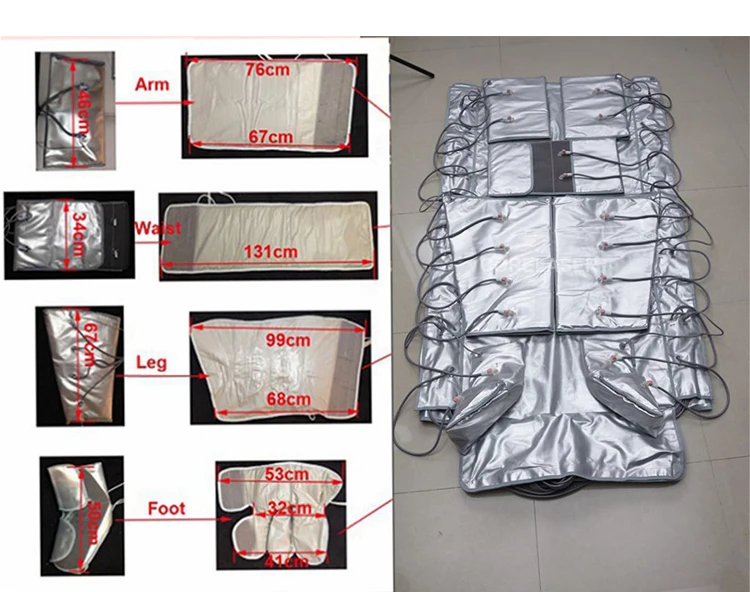  Customized Professional 3 In 1 Infrared Device Full Body Pressotherapy Lymphatic Drainage Machine 