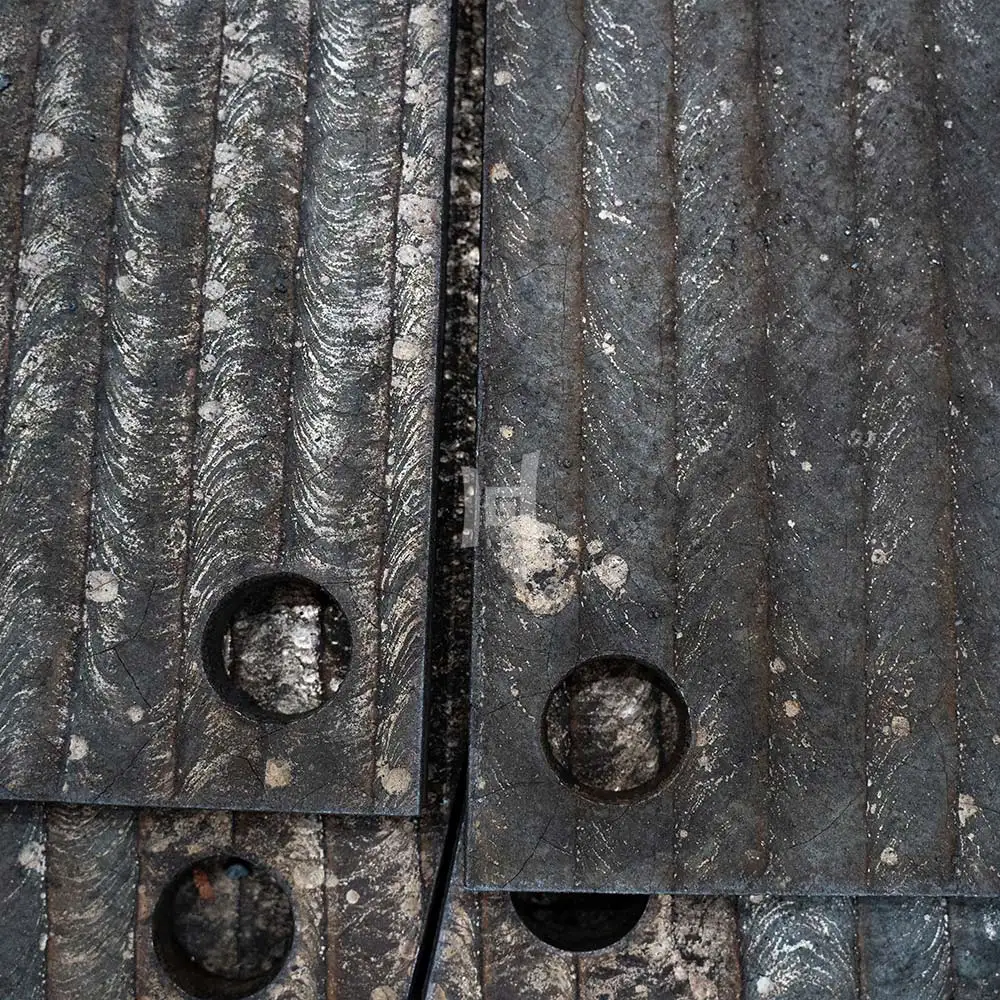 6 + 4 8 оцинкованная твердосплавная накладка из карбида хрома Износостойкая стальная пластина износостойкая сталь гибка стальных листов