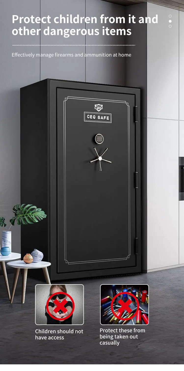 Burglar Fireproof Safe Box China Hight Quality Customized Electronic Digital Lock Safe Cabinet supplier