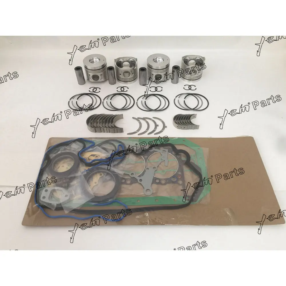 S05D Rebuild Kit With Piston Ring Cylinder Gaskets Piston Bearings for Hino