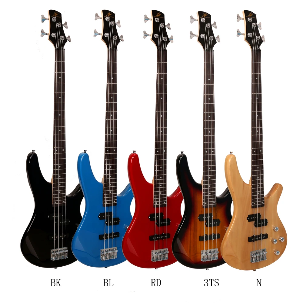 Hot Sales Musical Instruments Electro Basse 4 Strings Electric Bass