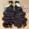 1 bundle Natural wave bulk hair