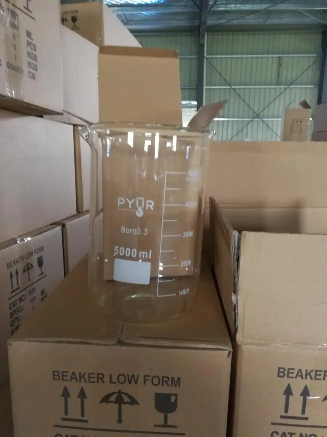 Tiandi Lab 5000ml Borosilicate Glass Measuring Beaker Buy Laboratory Glassware Wholesale 3446