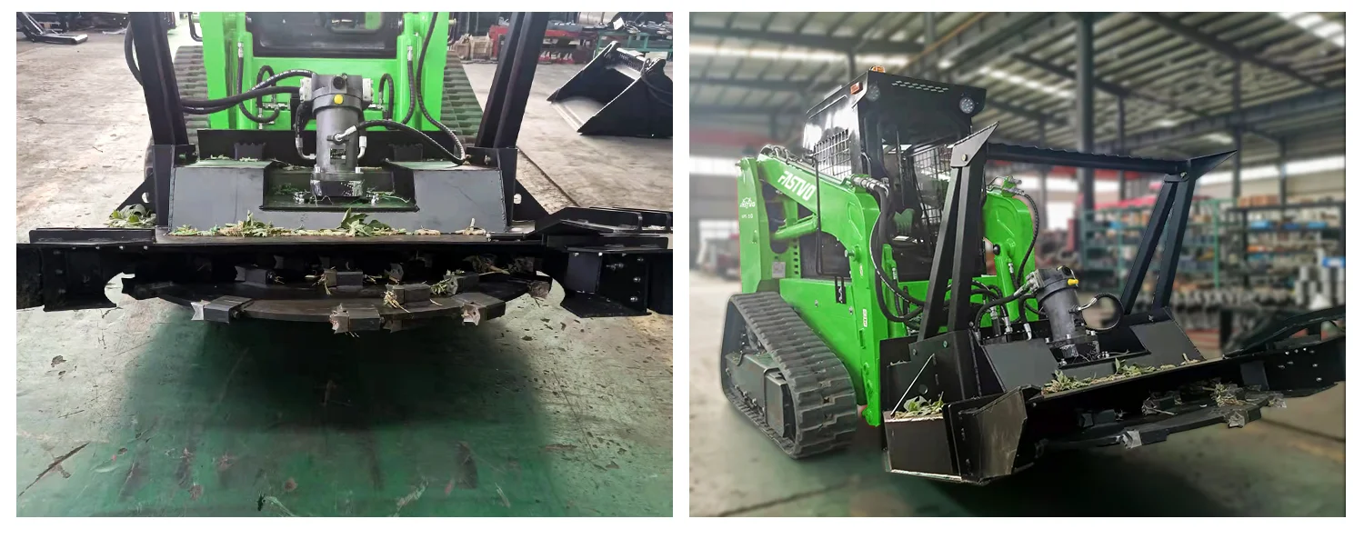 Heavy Duty Forestry Disc Mulcher For Skid Steer Loader - Buy Disc ...
