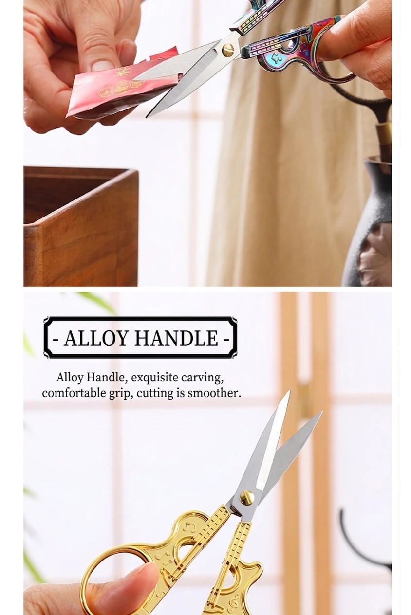 Professional stainless steel sewing scissors for needlework