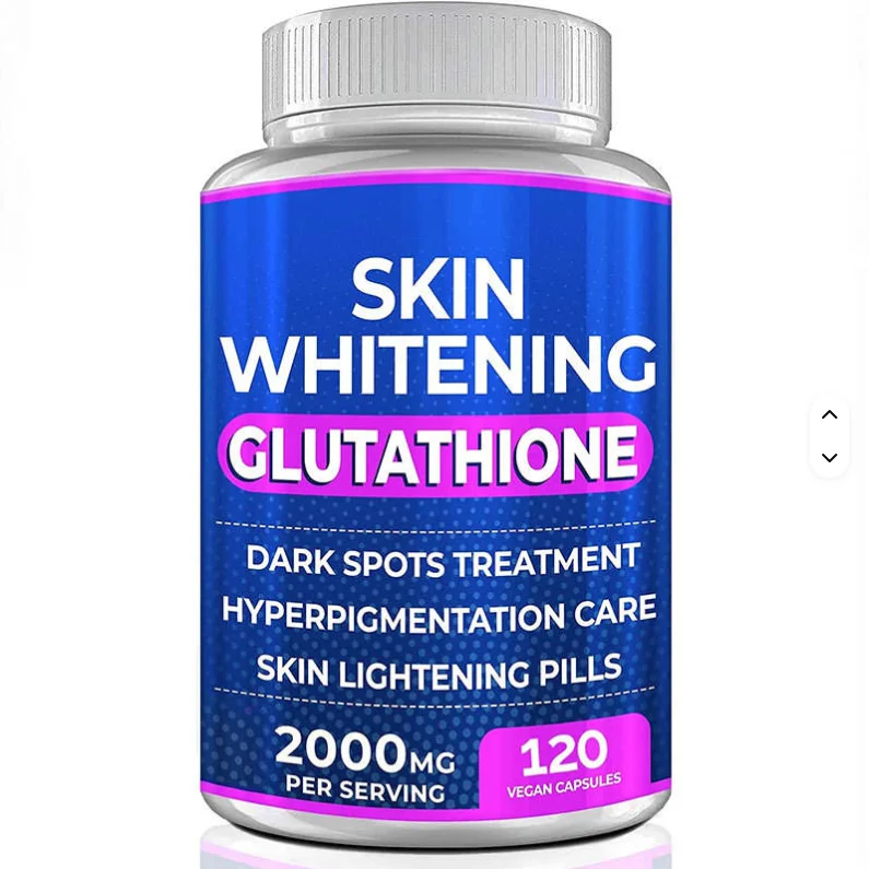 glutathione pills for skin lightening Collagen Vitamin Capsules Whitening Age Spots Removal Black Spots Supplement Gluta White Tablet hair growth