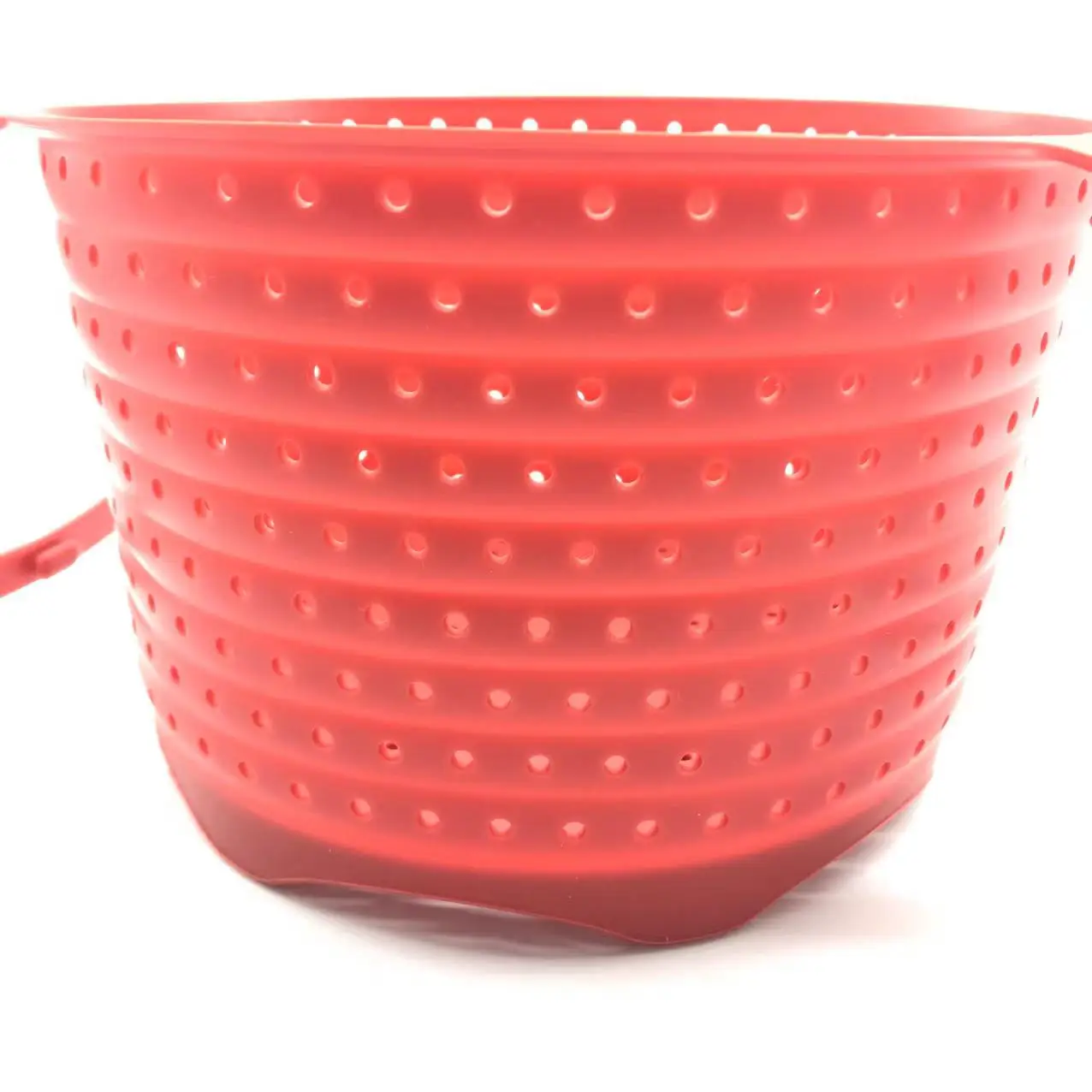 Лидер продаж Прямая поставка с завода силиконовая корзина фильтром для фруктов и овощей складной паровой лоток многофункциональный