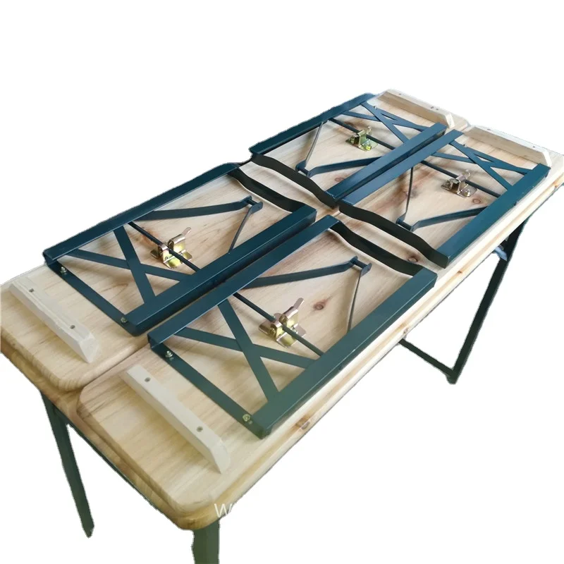 Сменные металлические ножки железные ножки для мебели пивного стола и скамейки зеленого/черного цвета